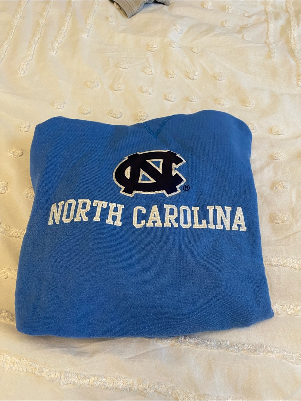 North Carolina Blue Logo Hoodie